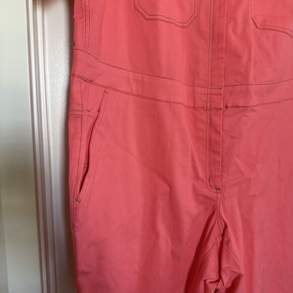 NWT! Wildfang The Essential Coverall Jumper Coral Pink 1X - Picture 6 of 16